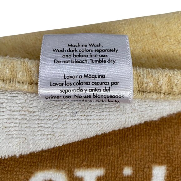 New Orleans Saints Super Bowl Champions 2010 Beach Towel Gold NFL South Florida - Picture 7 of 7